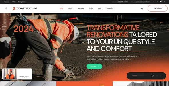 Constructum | Construction & Industry WordPress theme — single post layout