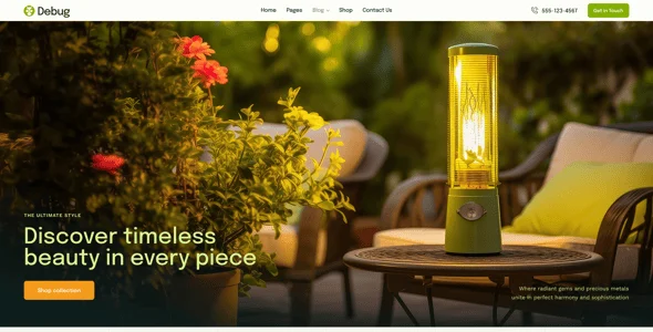 Debug - Pest Control WordPress Theme — interior page design