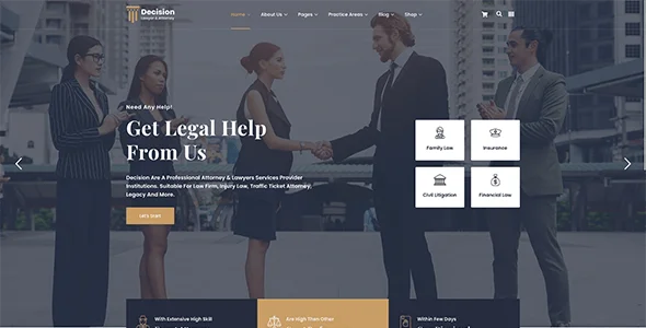 Decision - Lawyer & Attorney WordPress Theme — single post layout