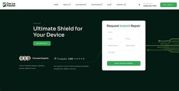 Devicemaster – Mobile, Laptop & Computer Repair WordPress Theme — single post layout