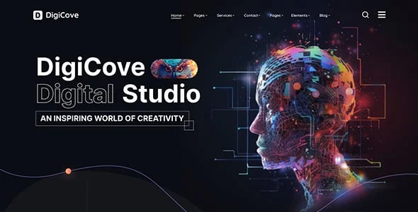 Digicove - Digital Marketing Agency WordPress Theme — interior page design
