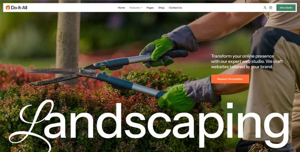 Do-It-All - Handyman, Repair, Painting & Renovation Elementor WordPress Theme — interior page design