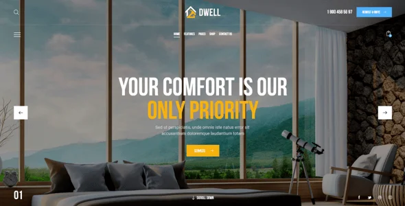 Dwell - Building, Construction & Renovation Theme — blog and article listing