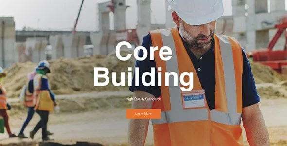 Edile - Construction Company WordPress — interior page design