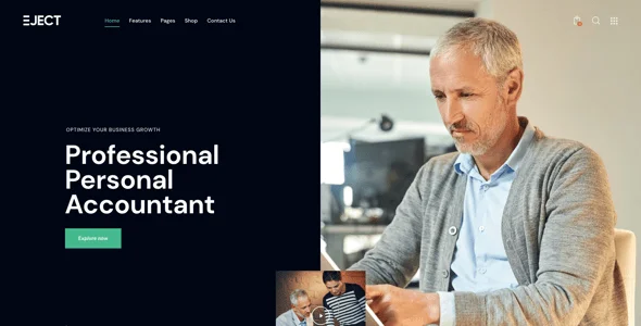 Eject | Web Studio & Creative Agency WordPress Theme — blog and article listing