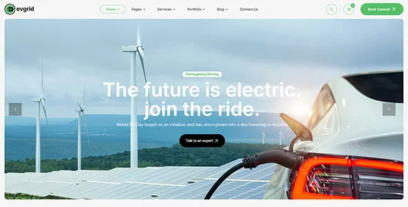 EVgrid - EV Charging Station WordPress Theme — single post layout