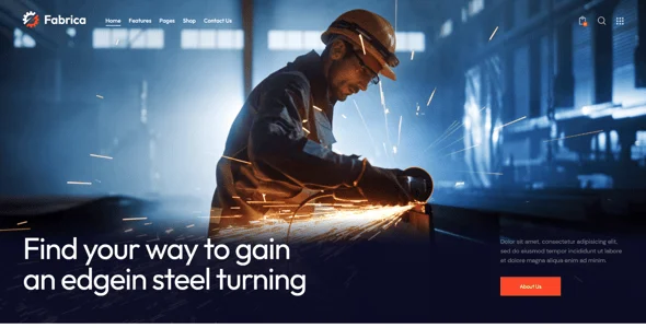 Fabrica - Industrial & Engineering Factory Theme — single post layout
