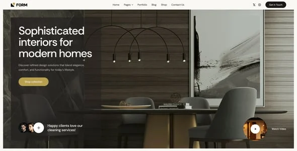 Form - Architecture & Interior Design WordPress Theme — single post layout