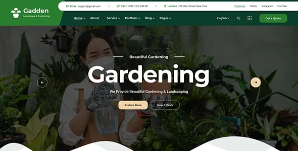 Gadden - Garden Landscaper WordPress Theme — single post layout