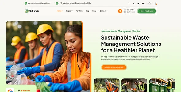 Garbox – Waste Disposal & Recycling WordPress Theme — single post layout