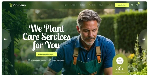 Gardeno - Gardening and Landscaping WordPress Theme — single post layout