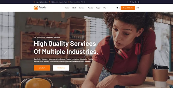 Gazolin - Industry & Factory WordPress Theme — single post layout