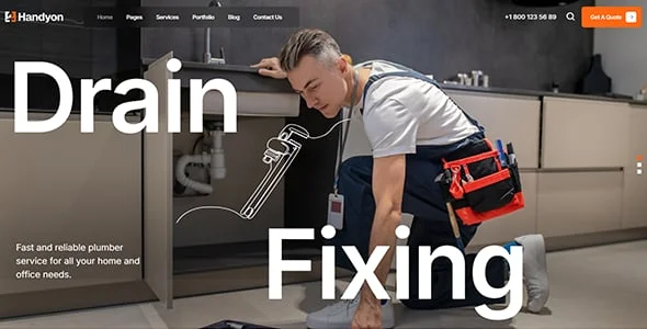 Handyon - Handyman Services WordPress Theme — blog and article listing