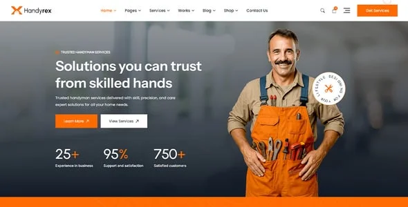 Handyrex - Handyman Services & Repair WordPress Theme — blog and article listing