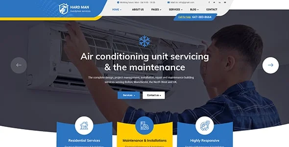 Hardman - Handyman & Plumber WordPress Theme — single post layout
