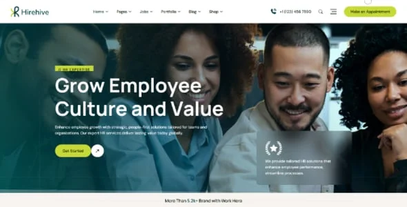 Hire-Hive - Human Resources & Recruiting WordPress Theme — blog and article listing