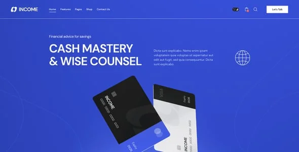 Income - Finance & Consulting Business WordPress Theme — single post layout