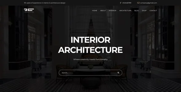 Indochine - Architecture and Interiors WordPress Theme — single post layout
