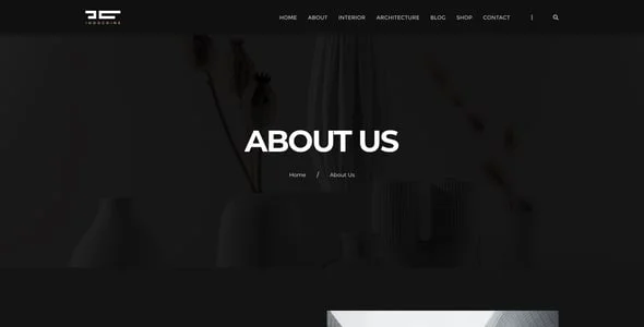 Indochine - Architecture and Interiors WordPress Theme — interior page design