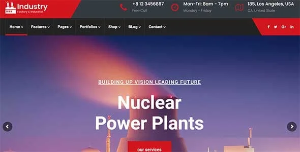 Induxe - Industry & Manufacturing WordPress Theme — single post layout