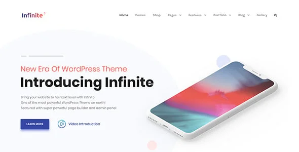 Infinite - Corporate Business WordPress — blog and article listing