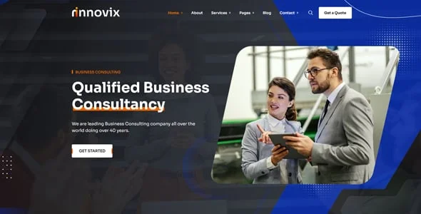 Innovix - Business Consulting WordPress Theme — single post layout