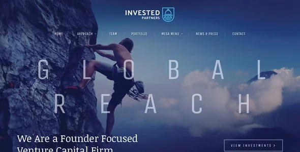 Invested - Venture Capital & Investment WordPress Theme — blog and article listing