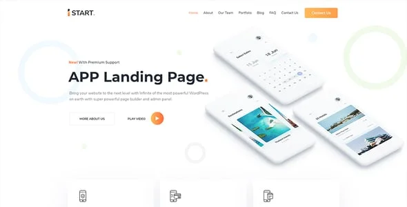 iStart – Startup & SaaS WordPress Theme — single post layout