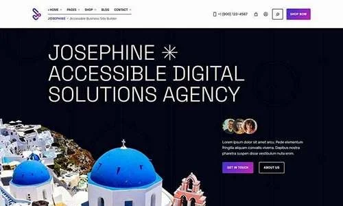 Josephine - Professional Services FSE WordPress Block Theme — interior page design