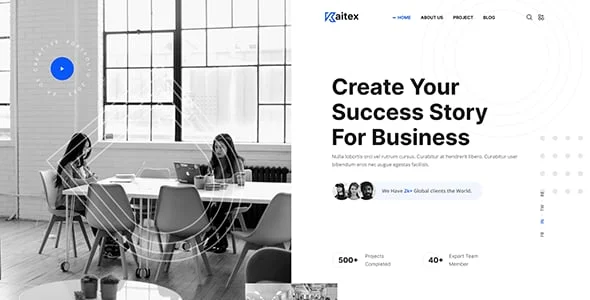 Kaitex - Business Consulting WordPress Theme — single post layout