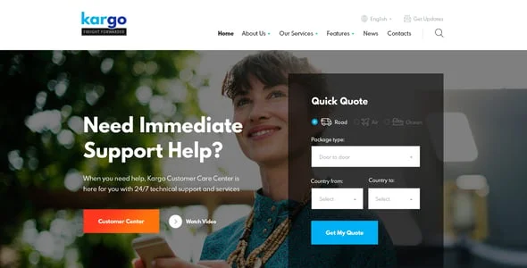 Kargo | Logistics & Transportation WordPress Theme — single post layout
