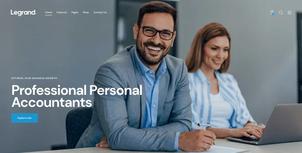 LeGrand | Modern Business WordPress Theme — single post layout