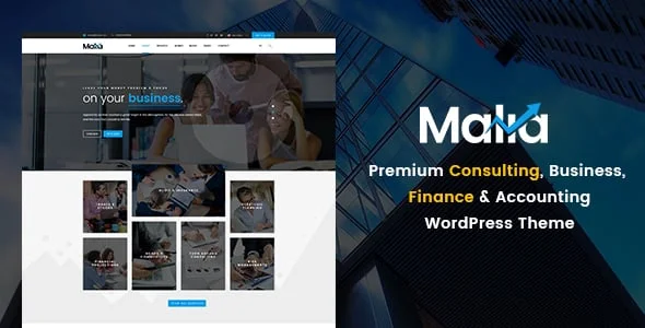 Malia  - A Powerful Business and Finance WordPress Theme — blog and article listing