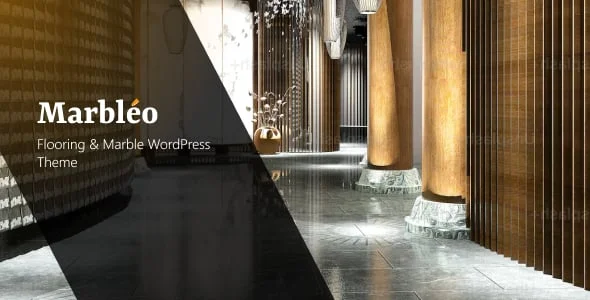 Marbléo - Flooring & Marble WordPress Theme — homepage layout