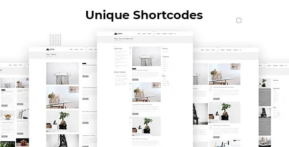 Minim - Minimal  WordPress Theme — design detail view