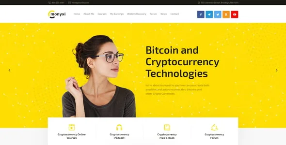 Monyxi | ICO Cryptocurrency Trading WordPress Theme — single post layout