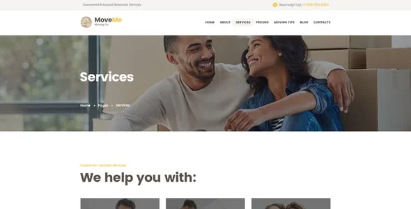 MoveMe | Moving & Storage Relocation Company WordPress Theme — single post layout
