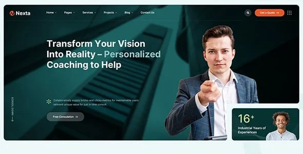 Nexta - Business Consulting Wordpress Theme — single post layout