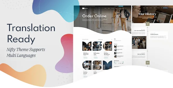 Nifty - Business Consulting WordPress Theme — interior page design