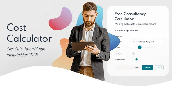 Nifty - Business Consulting WordPress Theme — design detail view