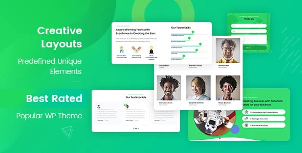 Ofiz - WordPress Business Consulting Theme — interior page design
