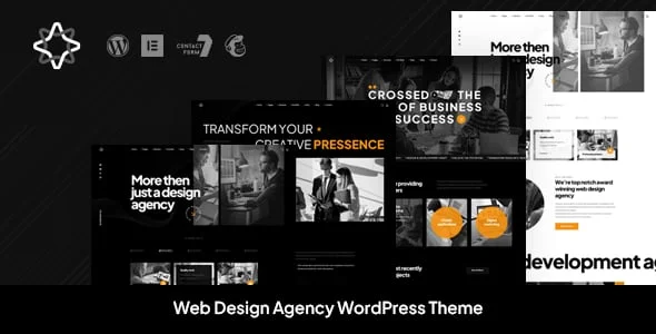 Ogency - Web Design Agency WordPress Theme — homepage layout