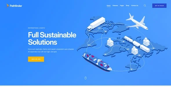 Pathfinder - Shipping, Supply & Delivery Services WordPress Theme — single post layout