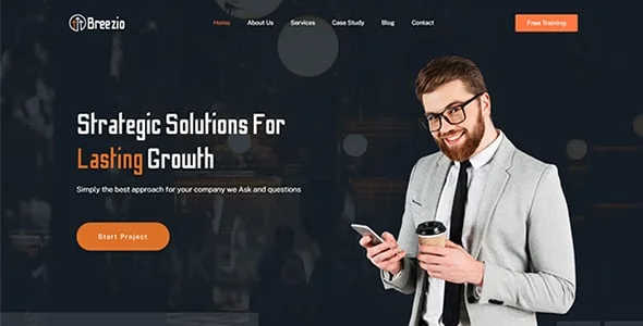 Patron - Security Company WordPress Theme — single post layout