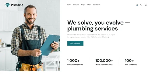 Plumbing -  Plumber and Handyman WordPress Theme — blog and article listing