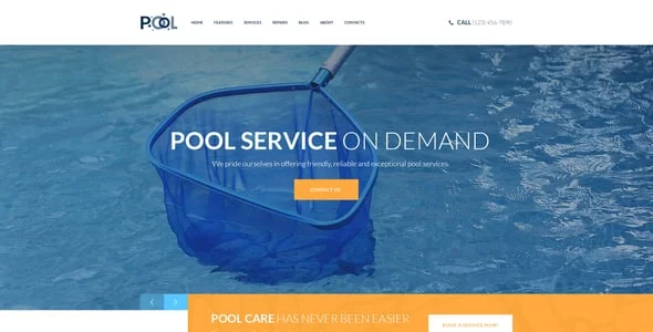 PoolServices - Swimming Pool Maintenance WordPress Theme — single post layout