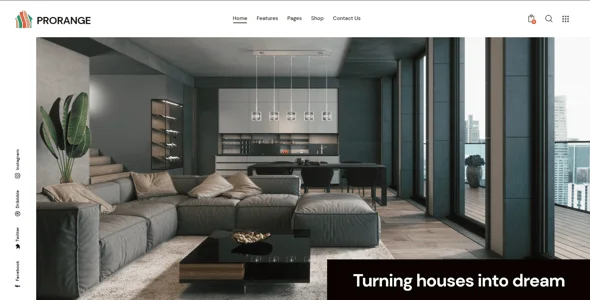 ProRange | Painting & Renovation Construction WordPress Theme — blog and article listing