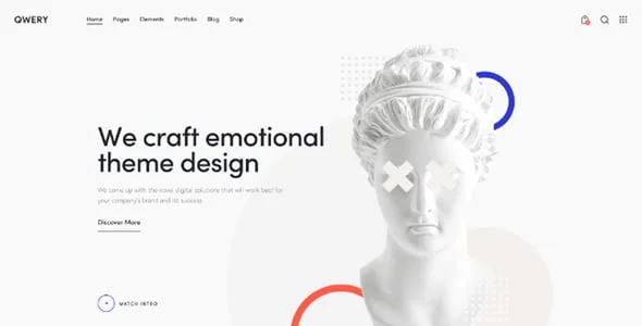 Qwery - Multi-Purpose Business WordPress & WooCommerce Theme + AI Features — blog and article listing