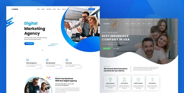 Reobiz - Consulting Business WordPress Theme — interior page design