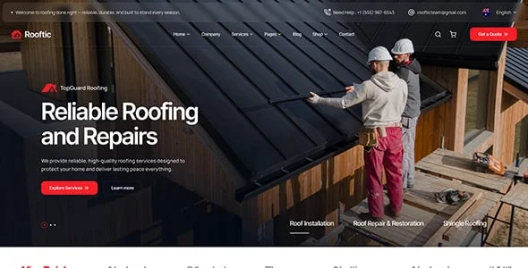 Rooftic - Roofing Services WordPress Theme — single post layout
